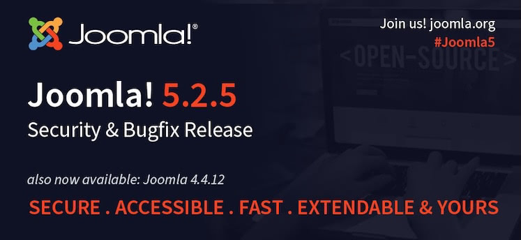 Joomla!® 5.2.5 Security & Bugfix Release