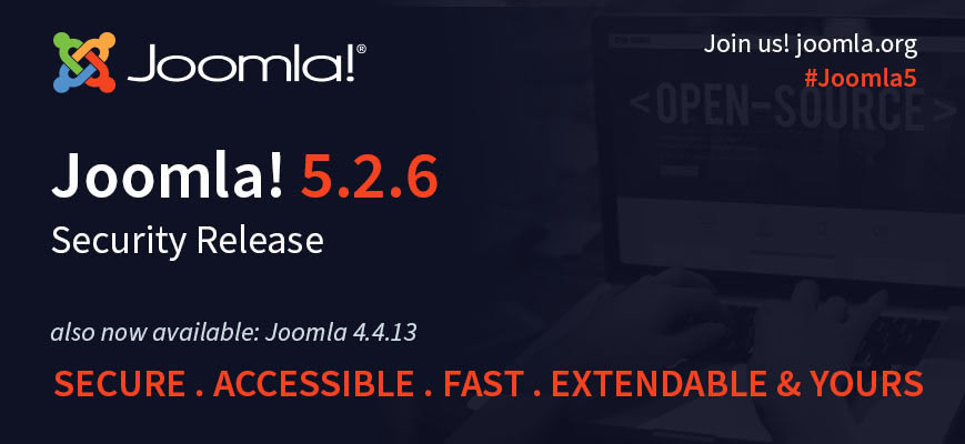 Joomla!® 5.2.6 Security Release