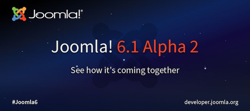 Joomla! 6.1 Alpha2